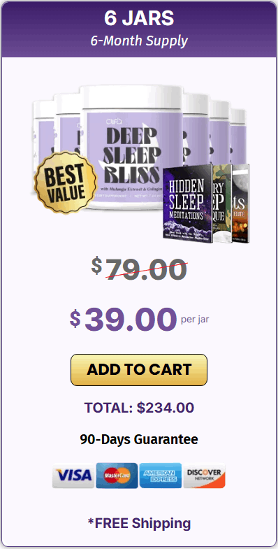 Buy DeepSleep Bliss 6 Bottles