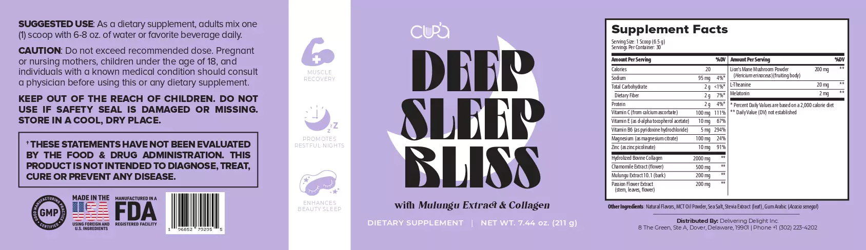 DeepSleep Bliss Certification